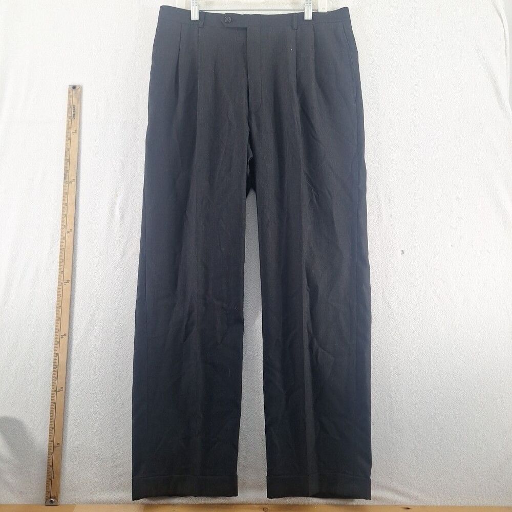 black wool dress pants 36x32